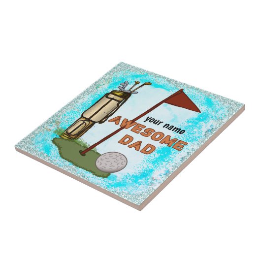 Phantastischer Vater Fliese (Seite)