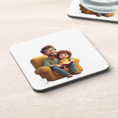 Phantastischer Vater Getränkeuntersetzer (Linke Seite)