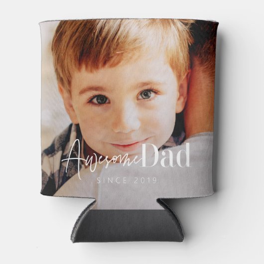 Phantastischer Vater Seit 20XX Modernes, einfaches Dosenkühler (Vorderseite)