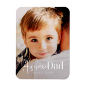 Phantastischer Vater Seit 20XX Modernes, einfaches Magnet (Vertikal)