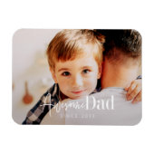 Phantastischer Vater Seit 20XX Modernes, einfaches Magnet (Horizontal)