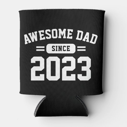 Phantastischer Vater seit XX. Athletische Moderne Dosenkühler (Vorderseite)