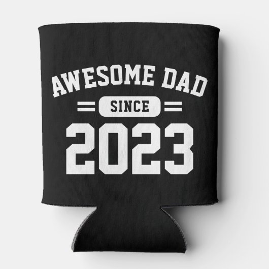 Phantastischer Vater seit XX. Athletische Moderne  Dosenkühler (Rückseite)