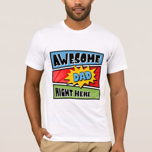 Phantastischer Vater T - Shirt (Vorderseite)