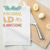 Phantastischer Vater Vathers Day Funny Gift Geschirrtuch (Viertel Falte)