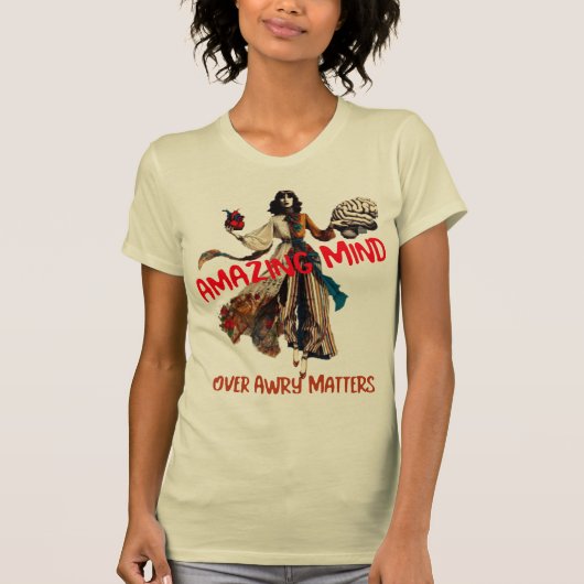 Phantastischer Verstand über Weiten T-Shirt (Vorderseite)