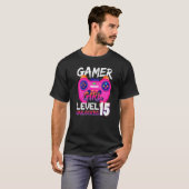 Phantastischer Videospielecontroller Stufe 15 Ents T-Shirt (Vorne ganz)
