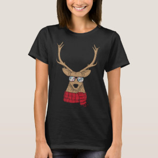 Phantastischer Weihnachtsmann mit Cooler Brille T-Shirt