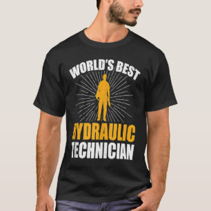 Phantastischer Weltbester Hydraulik-Techniker T-Shirt