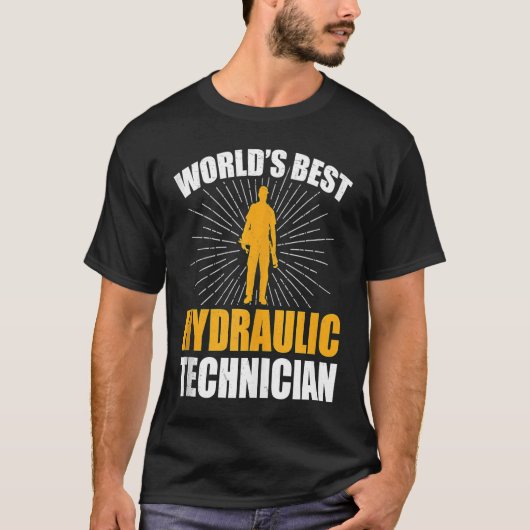 Phantastischer Weltbester Hydraulik-Techniker T-Shirt (Vorderseite)