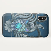 Phantastischer Wolf, Lineart Design Case-Mate iPhone Hülle (Rückseite (Horizontal))