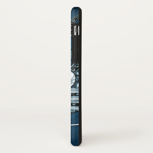 Phantastischer Wolf, Lineart Design Case-Mate iPhone Hülle (Hinten/Links)