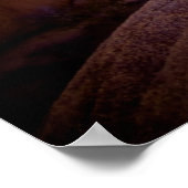 Phantastischer WüstenSunset Poster (Ecke)