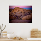 Phantastischer WüstenSunset Poster (Küche)