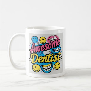 Phantastischer Zahnarztdanke Kaffeetasse