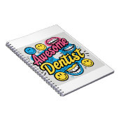 Phantastischer Zahnarztdanke Notizblock (Rechte Seite)