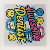 Phantastischer Zahnarztdanke Puzzle (Horizontal)