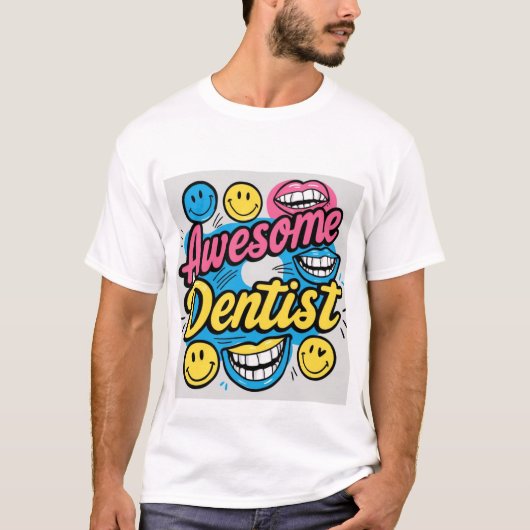 Phantastischer Zahnarztdanke T-Shirt (Vorderseite)