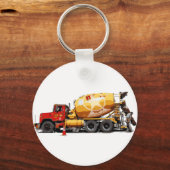 Phantastischer Zement-LKW #6 Schlüsselanhänger (Vorderseite)