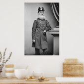 Phantastischer Ziviler Kriegsbart, 1860er Poster (Küche)