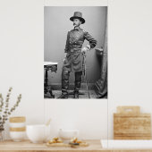 Phantastischer Ziviler Kriegshut, 1860er Poster (Küche)