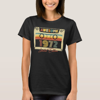 Phantastisches 1972 Retro-Kassettenband 51. B. Tag T-Shirt