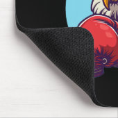 Phantastisches Adlerkostüm mit Coolen Handschuhen Mousepad (Ecke)