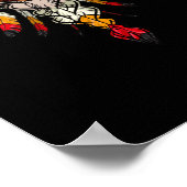 Phantastisches amerikanisches Herz Poster (Ecke)