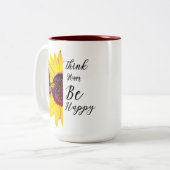 Phantastisches Angebot für Sonnenblumen Zweifarbige Tasse (Vorderseite Links)