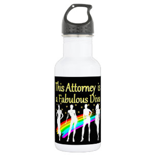 PHANTASTISCHES ATTORNEY PARTY MÄDCHEN-DESIGN EDELSTAHLFLASCHE