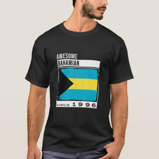 Phantastisches Bahamian Seit 1996 Bahamian 26. Geb T-Shirt