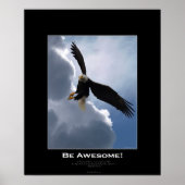 PHANTASTISCHES Bald Adler Motivierend Poster (Vorne)