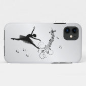 Phantastisches Ballerina-Tanzen mit Musik Case-Mate iPhone Hülle (Rückseite (Horizontal))