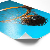 Phantastisches Basketballdesign Fotodruck (Ecke)