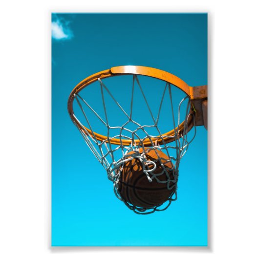 Phantastisches Basketballdesign Fotodruck (Vorne)