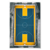Phantastisches Basketballdesign Fotodruck (Vorne)