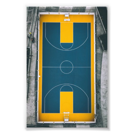 Phantastisches Basketballdesign Fotodruck (Vorne)