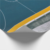 Phantastisches Basketballdesign Geschenkpapier (Ecke)