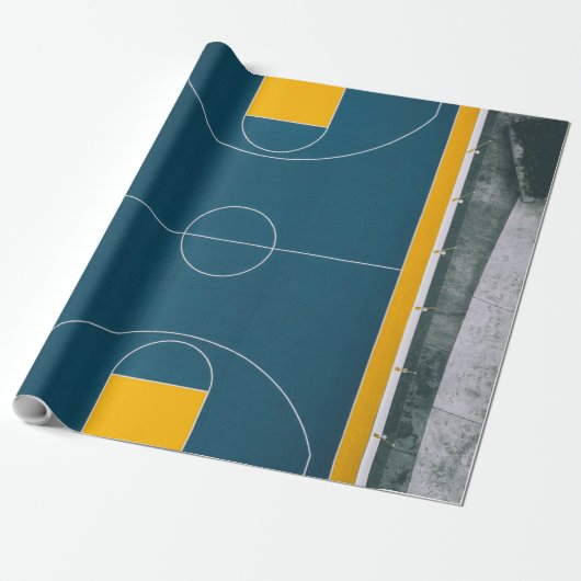 Phantastisches Basketballdesign Geschenkpapier (Ungerollt)