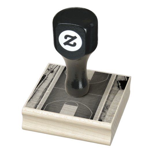 Phantastisches Basketballdesign Gummistempel (Stempel)