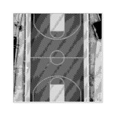 Phantastisches Basketballdesign Gummistempel (Prägung)