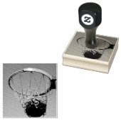 Phantastisches Basketballdesign Gummistempel (Stempel)