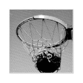 Phantastisches Basketballdesign Gummistempel (Prägung)