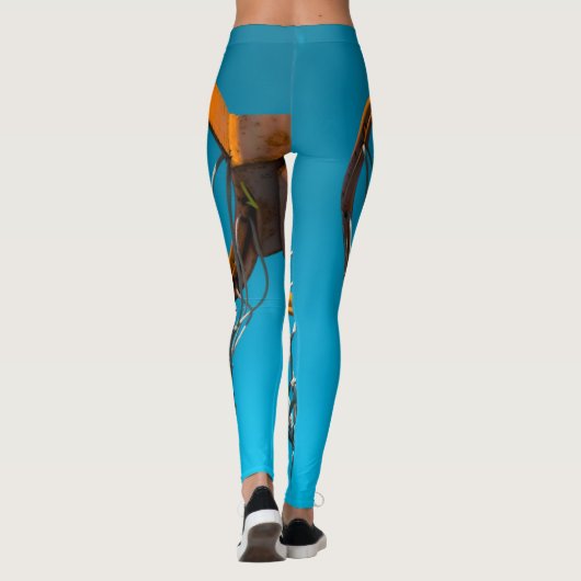 Phantastisches Basketballdesign Leggings (Rückseite)