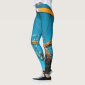 Phantastisches Basketballdesign Leggings (Links)