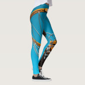 Phantastisches Basketballdesign Leggings (Rechts)