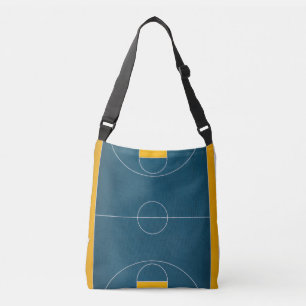 Phantastisches Basketballdesign Tragetaschen Mit Langen Trägern
