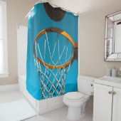 Phantastisches Basketballgeschenk Duschvorhang (Beispiel)