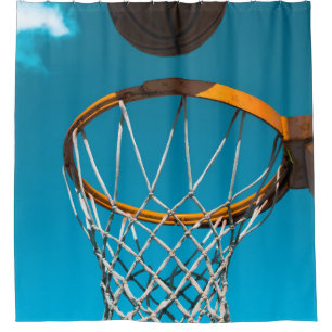 Phantastisches Basketballgeschenk Duschvorhang