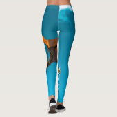 Phantastisches Basketballgeschenk Leggings (Rückseite)